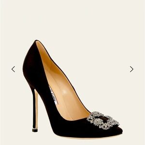 Manolo Blahnik Hangisi Heel Size 37,Gently worn a couple of time, with Dust bag